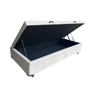 Conjugada Solteiro com baú 5 cm Fc Colchões